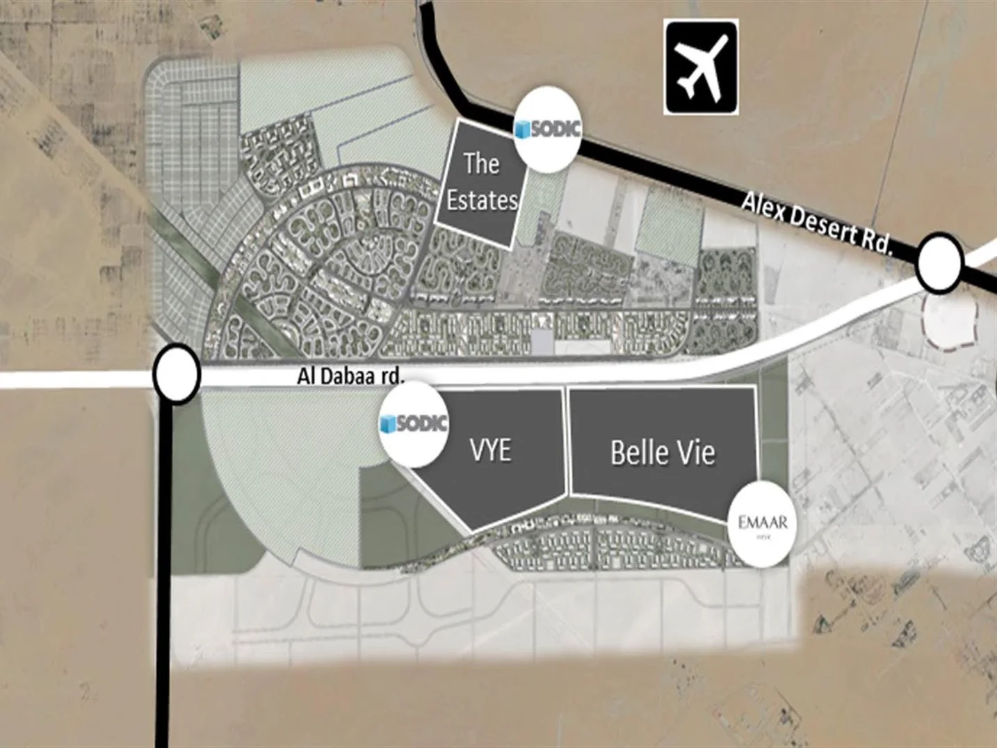 Solana West location map — New Zayed, West Cairo context.