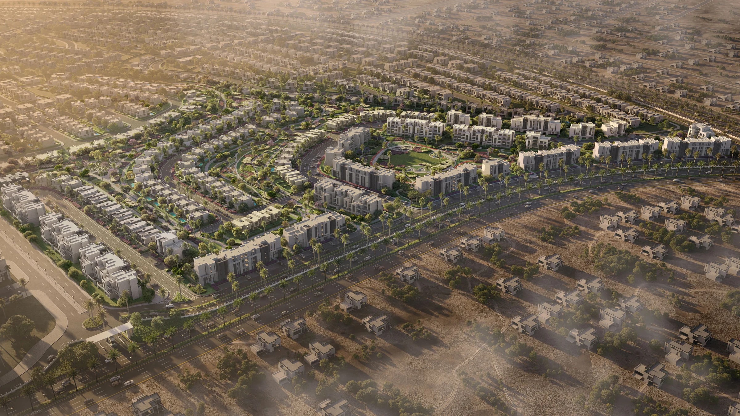 Solana West New Zayed master plan overview — New Zayed master-planned community by ORA Developers Egypt.